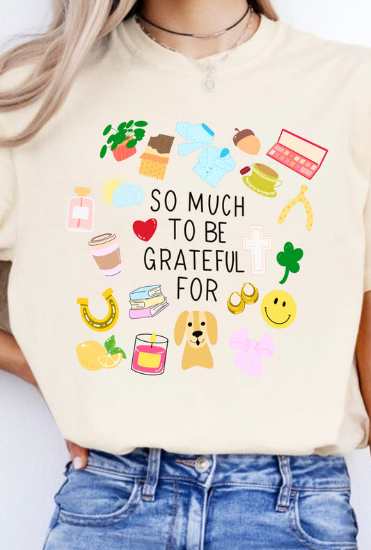 So Much to be Grateful for T-shirt sweatshirt