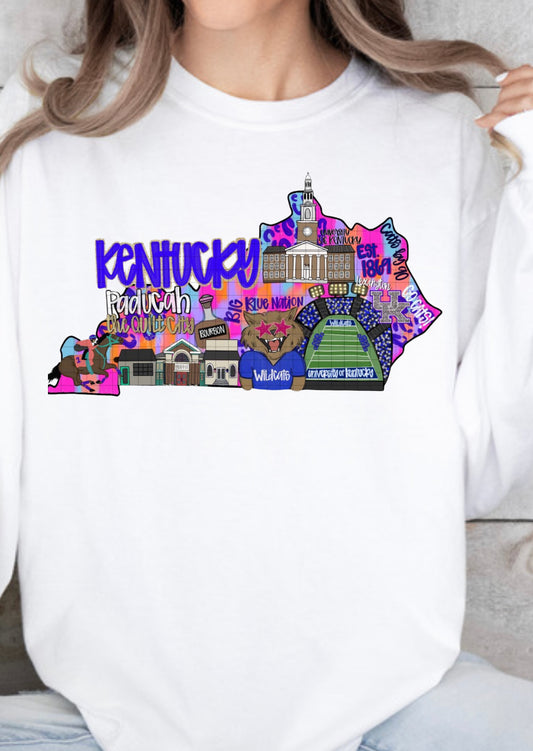 Paducah Kentucky Wildcats graphic tee