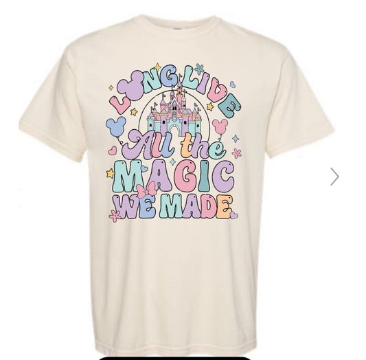 Comfort Color Long Live the Magic on Ivory