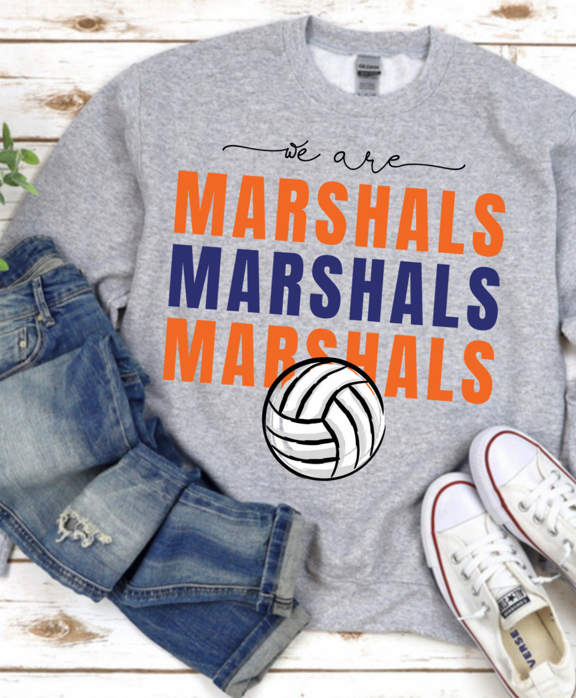 We are Marshals Volleyball Spirit Wear