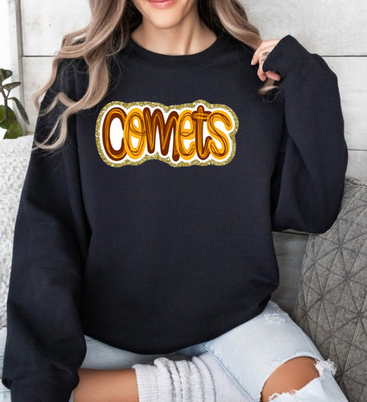 Golden Comets spirit wear