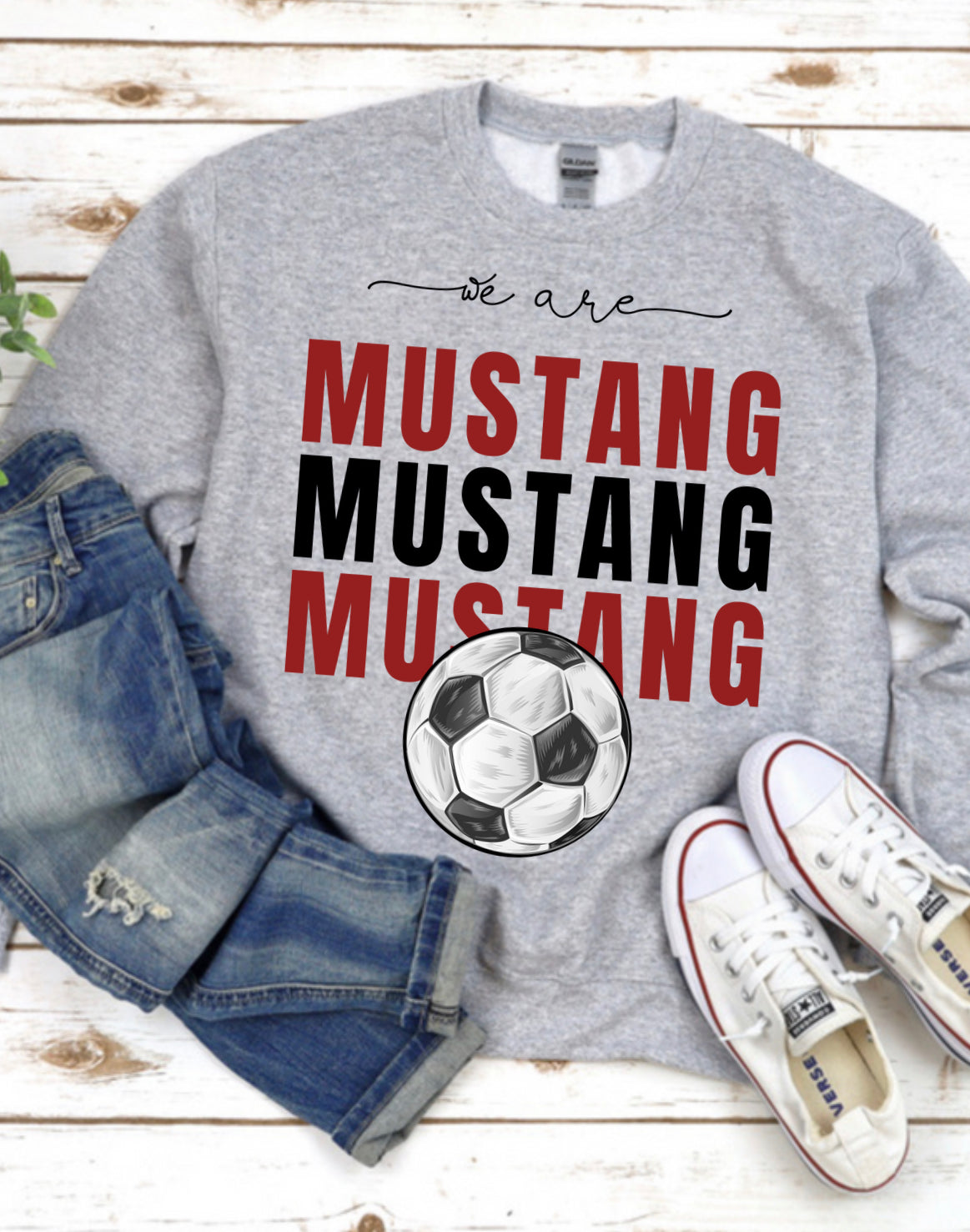 We Are Mustang Soccer Spirit Wear