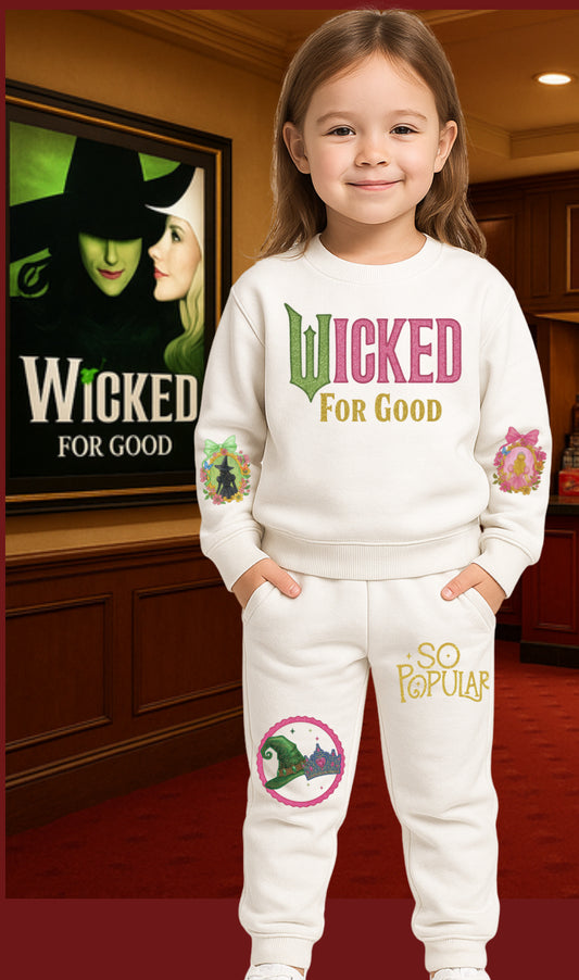 Girls Wicked For Good Sweatsuit