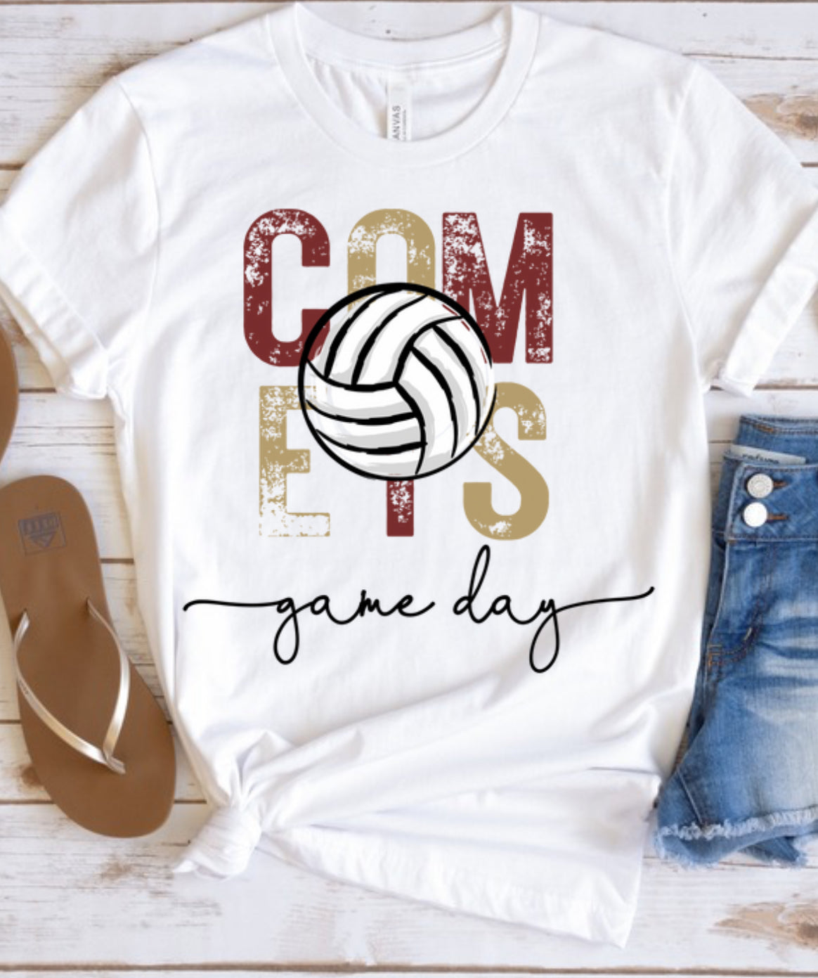 Comets Volleyball Gameday Spirit Wear