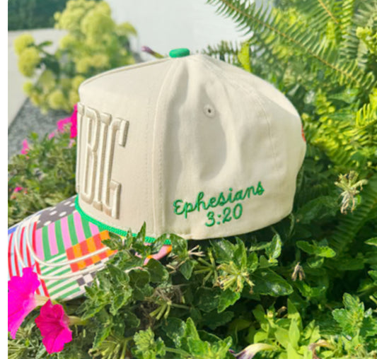 Pray Big Trucker Hat With fun bold colors