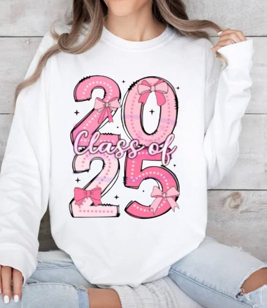 Senior 2025 Spirit Wear Tshirt or sweatshirt