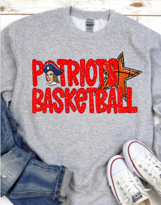 Patriots basketball Spirit Wear