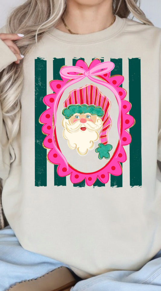 Preppy Santa shirt