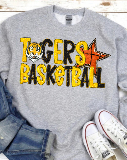 Tigers Basketball spirt wear