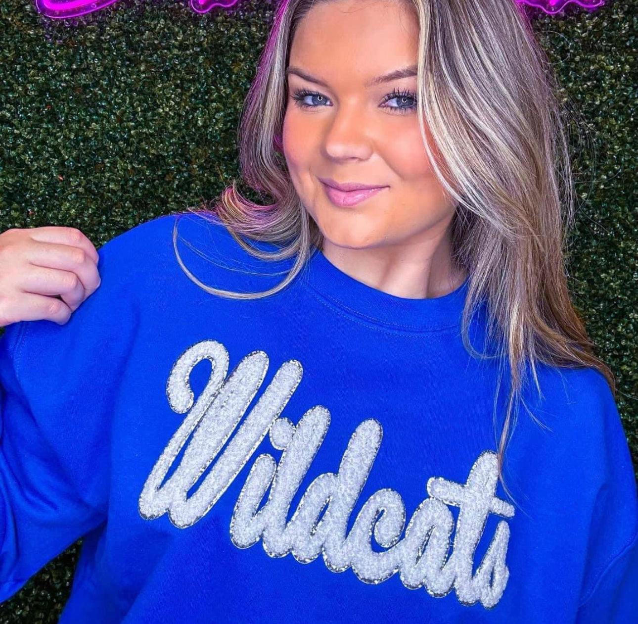 Wildcats Chenille crewneck