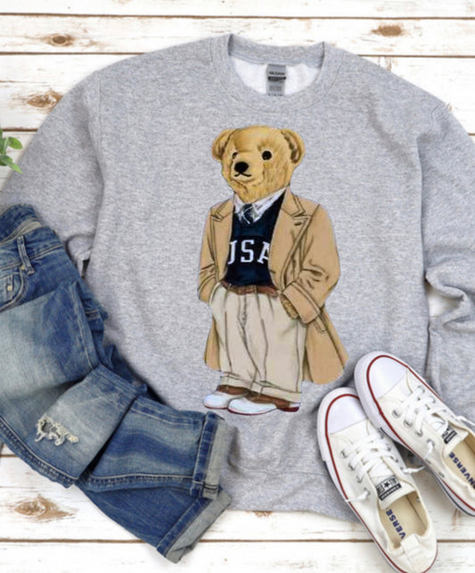 Teddy Bear in a Trench Tshirt or sweatshirt
