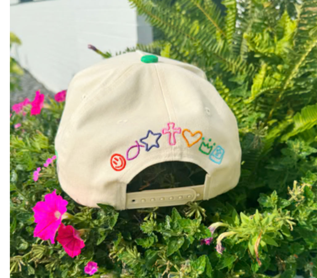 Pray Big Trucker Hat With fun bold colors
