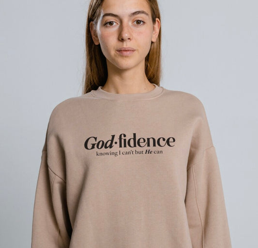 God-fidence graphic tee or crew