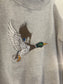 Embroidered Mock Neck Mallard