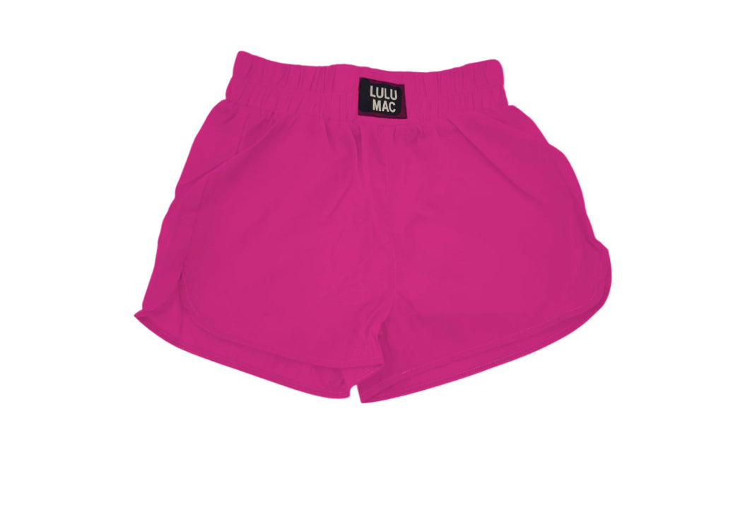 Girls Lulu Mack shorts Hot Pink
