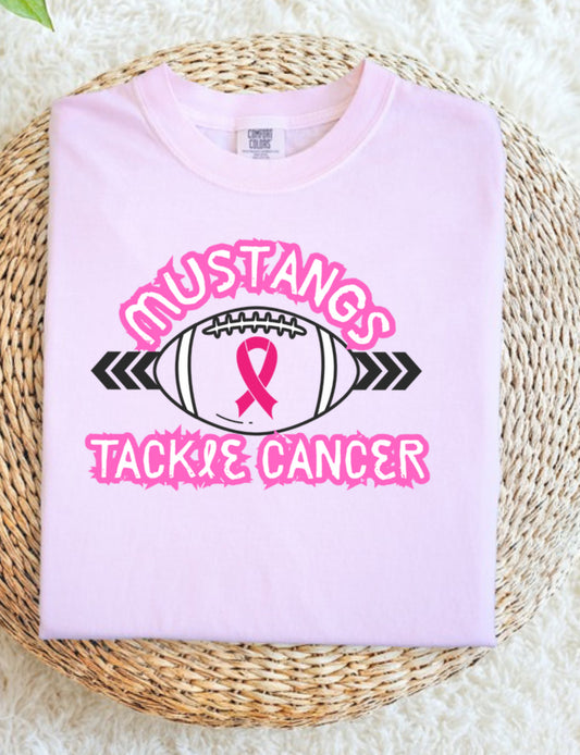 Mustangs pink out spirit wear 2025