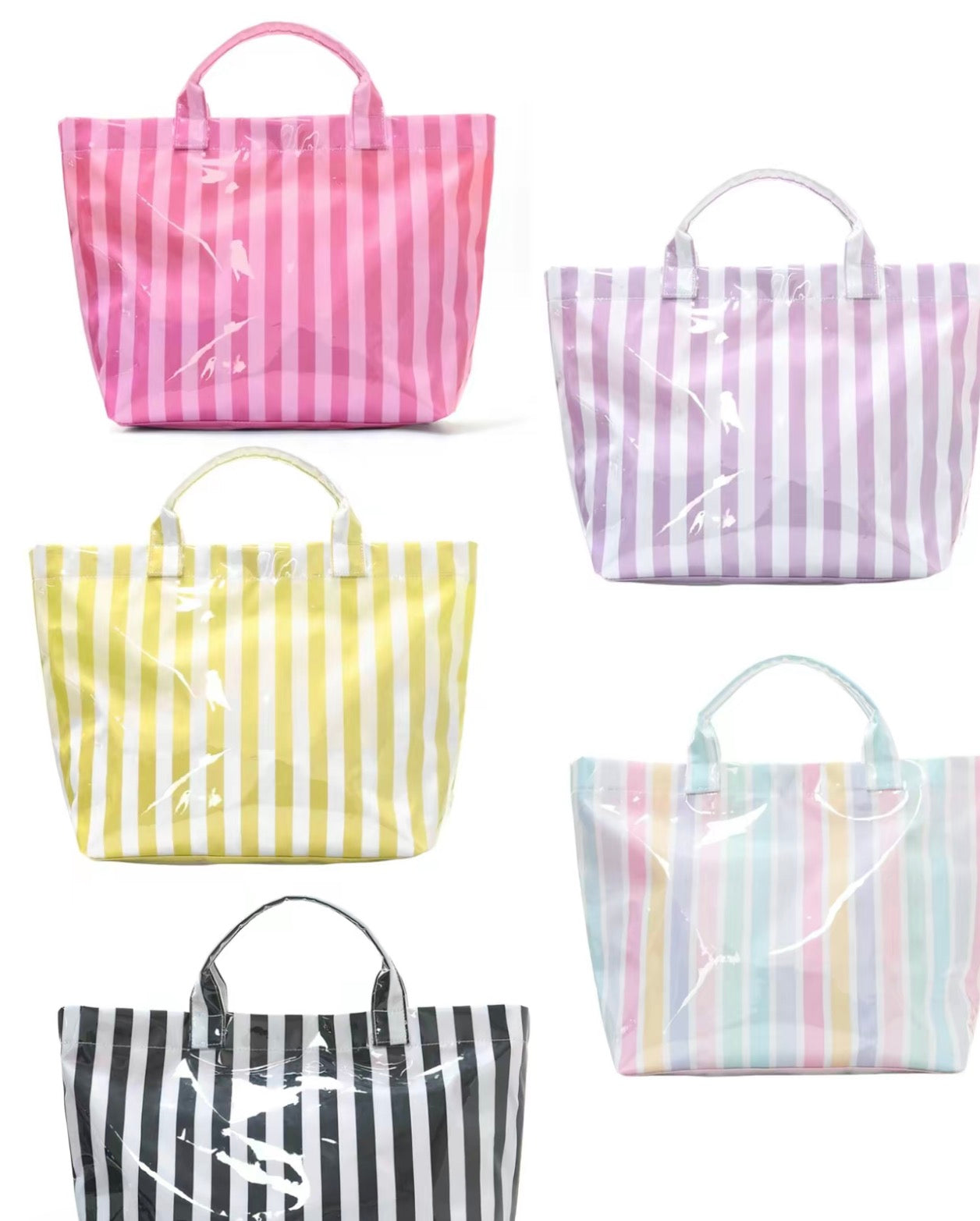 Embroidered Wipable tote/ Beach bag