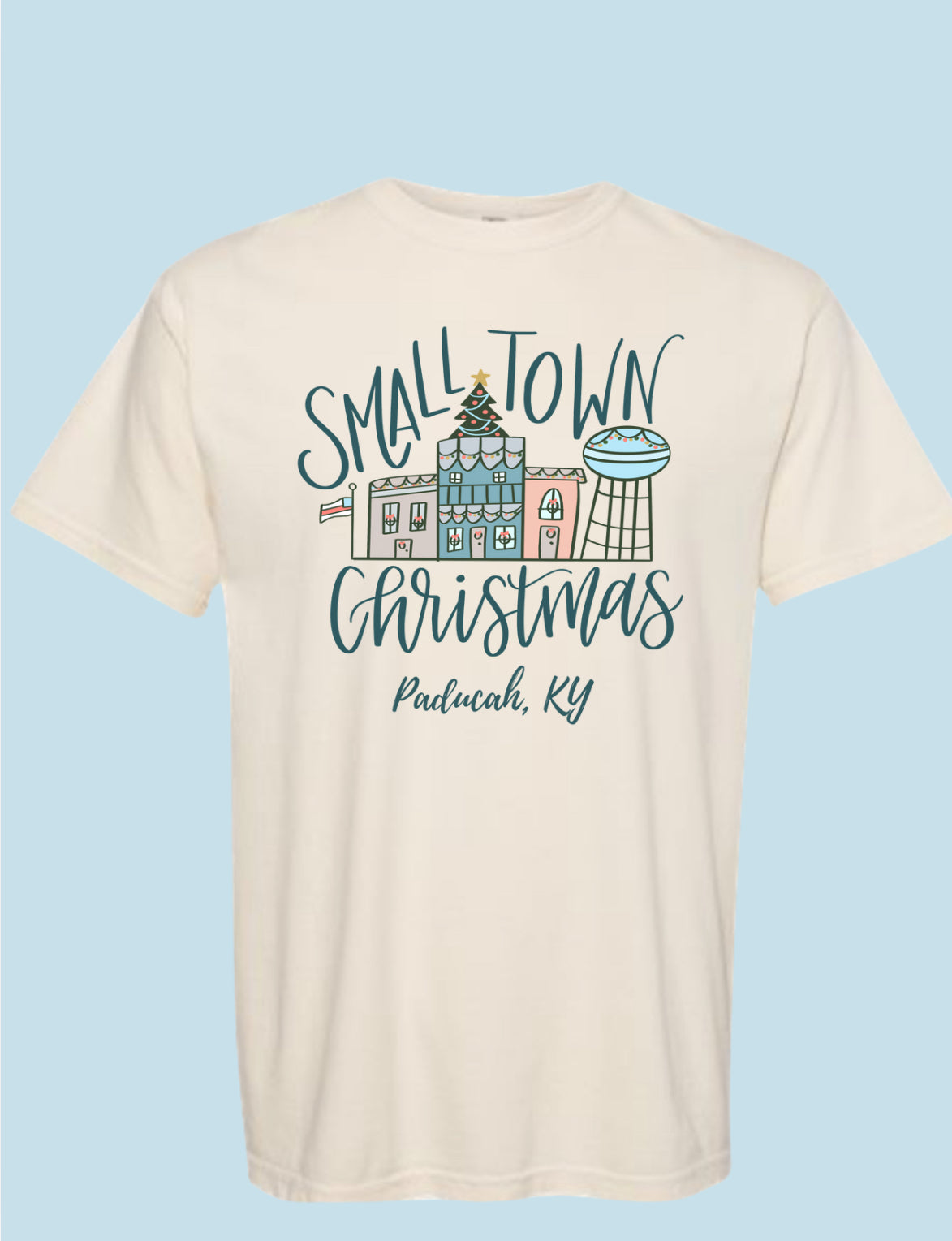 Christmas in a small town Paducah KY tshirt or sweatshirt