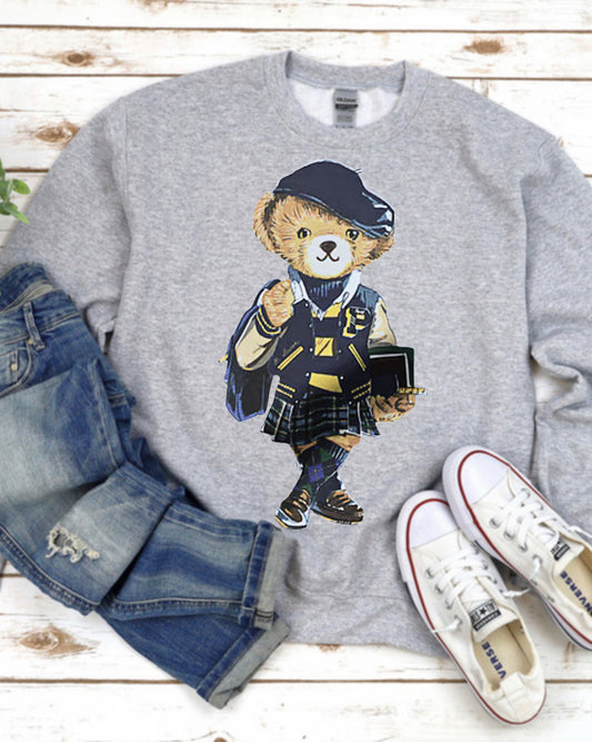 Teddy Bear MSU ready Tshirt or sweatshirt