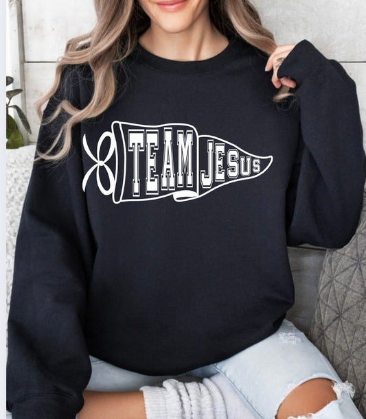 Team Jesus graphic tee or crew