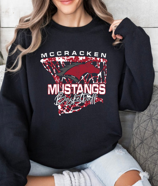 Mustang Basketball spirit wear