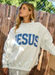 Mock Neck reversible Jesus /God js Good
