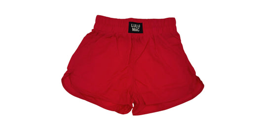 Girls Lulu Mack shorts red