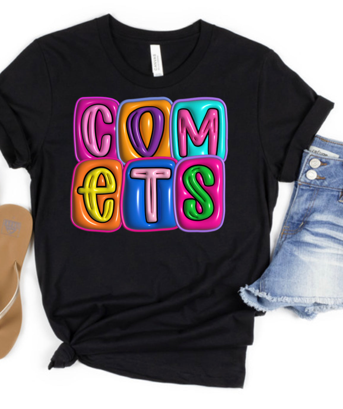 Comets Neon spirit wear