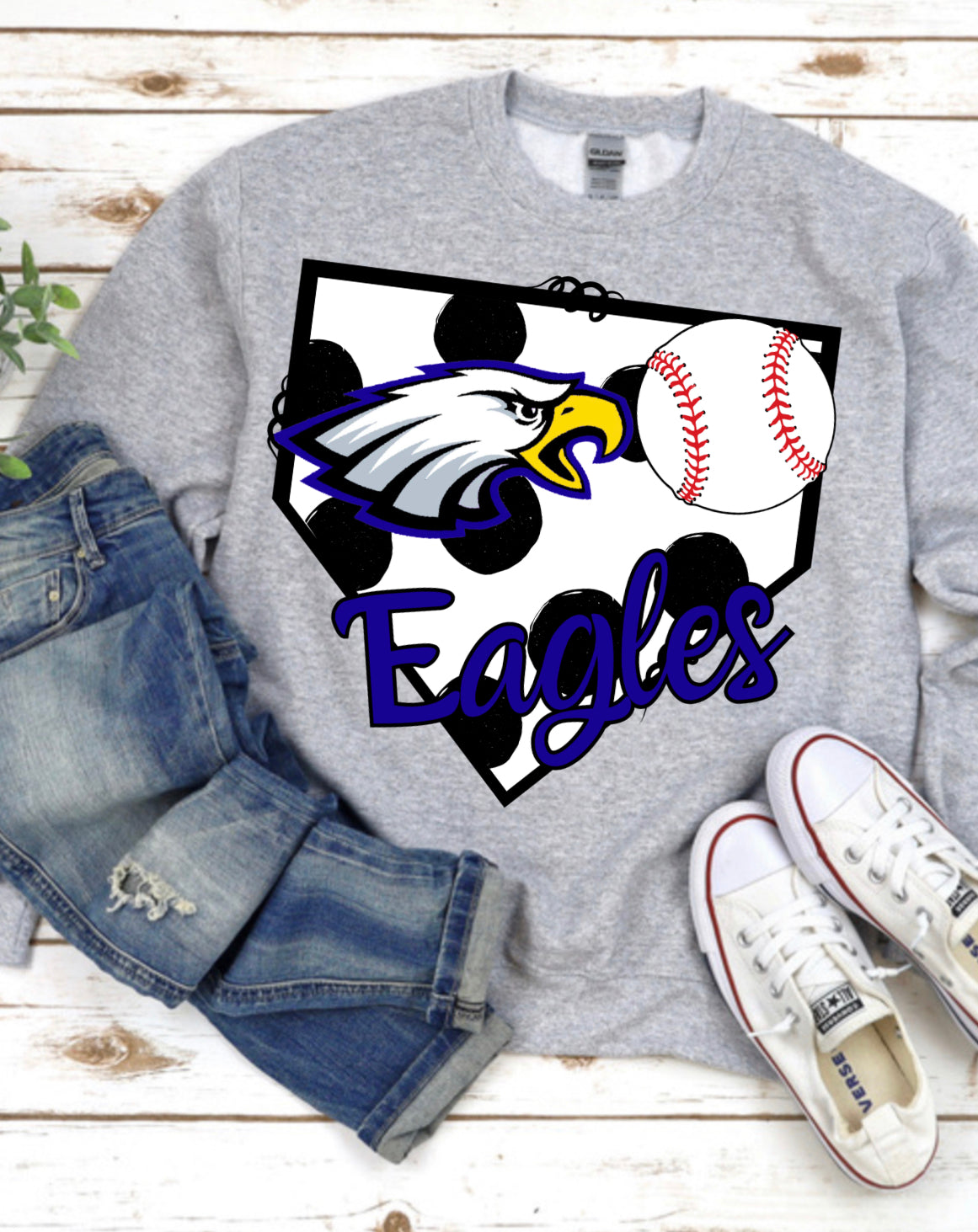 Eagles baseball Base Spirit Wear