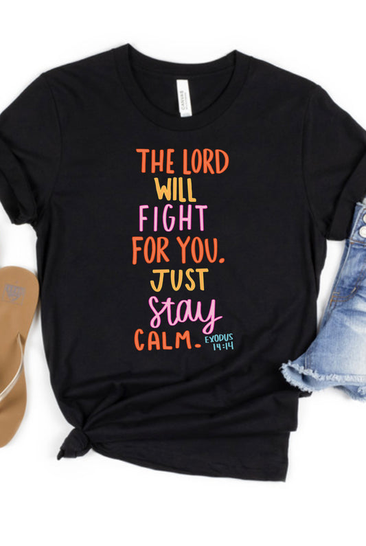 He will fight for you graphic tee sweatshirt