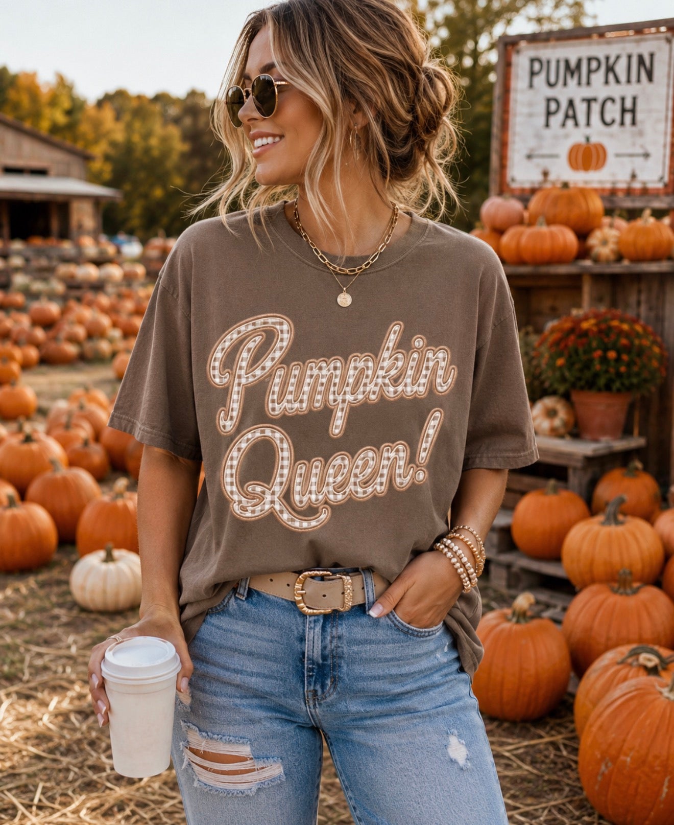 Pumpkin Queen T-shirt or sweatshirt