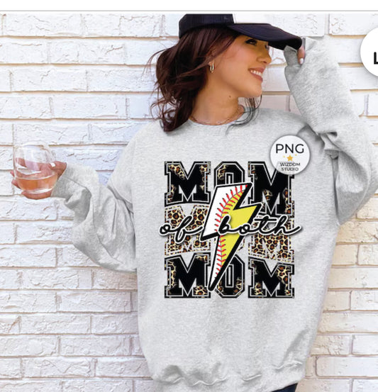 Mom of both graphic tee