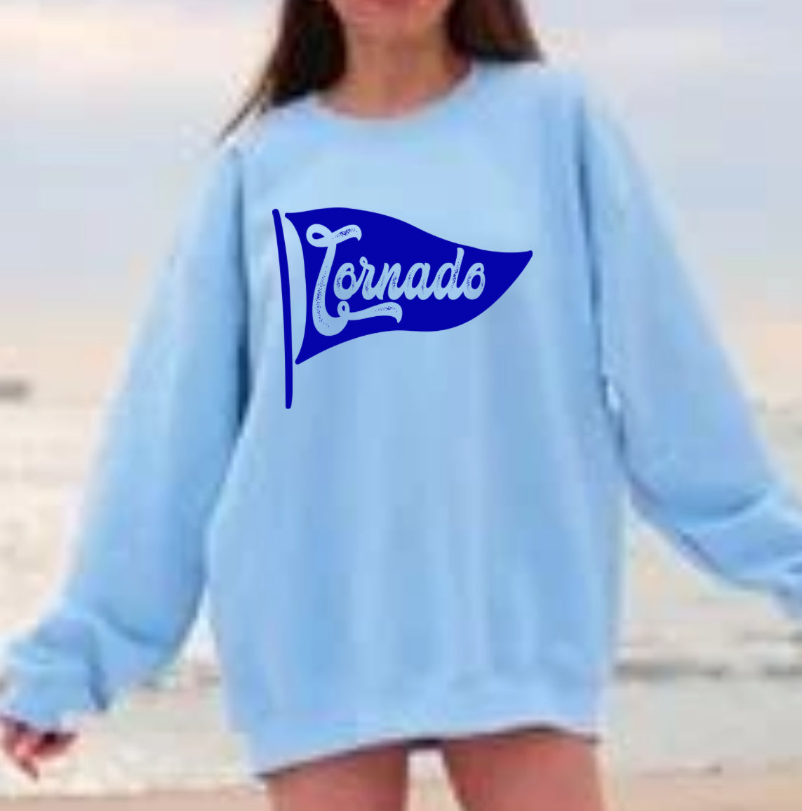 Baby blue  tornado Spirit Wear