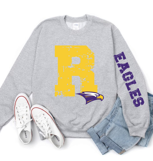 Richardson Eagles with arm spirit wear