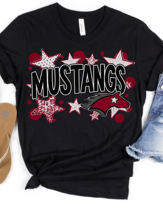 Mustangs Spirit wear tshirt or sweatshirt