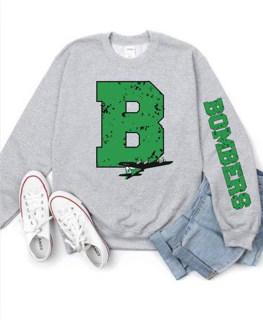 Ballard Mascot with arm design Spirit wear