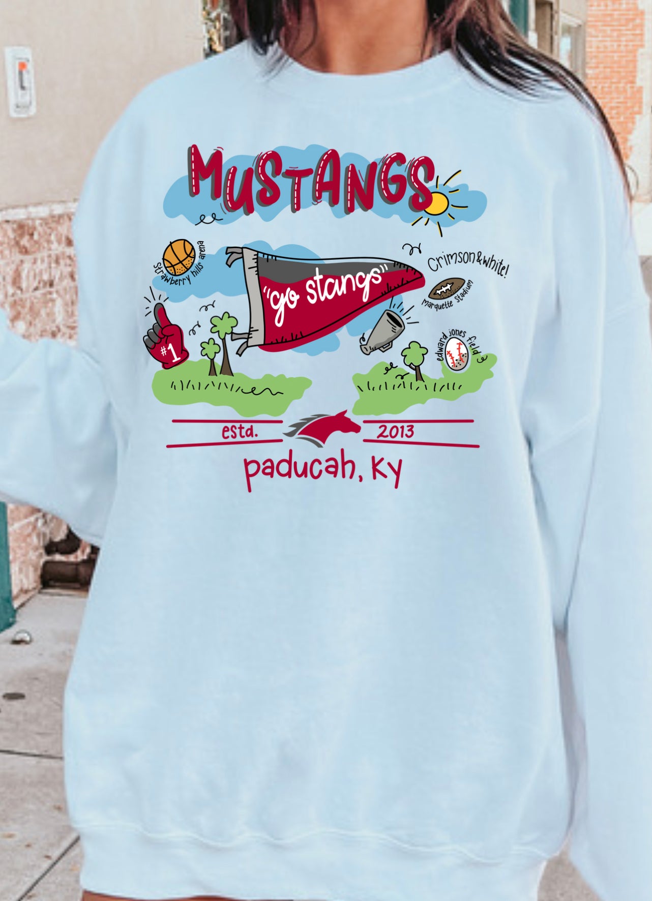 Mustang Doodle Spirit Wear