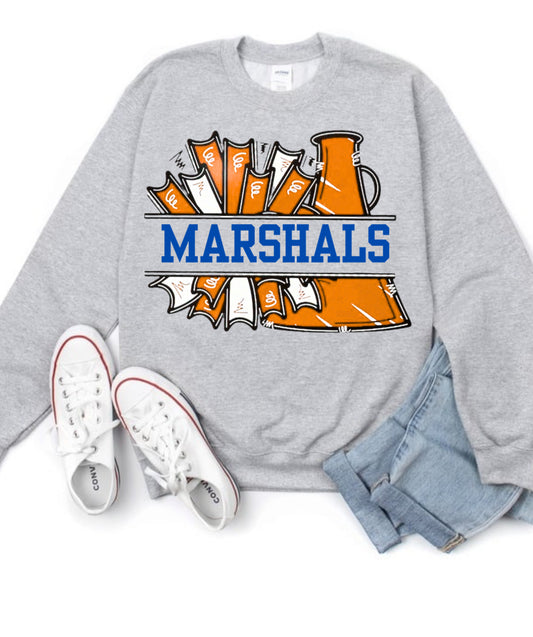 Marshals Cheer spirit wear