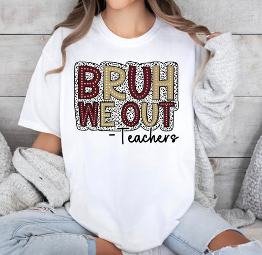 Teacher out comets graphic tee