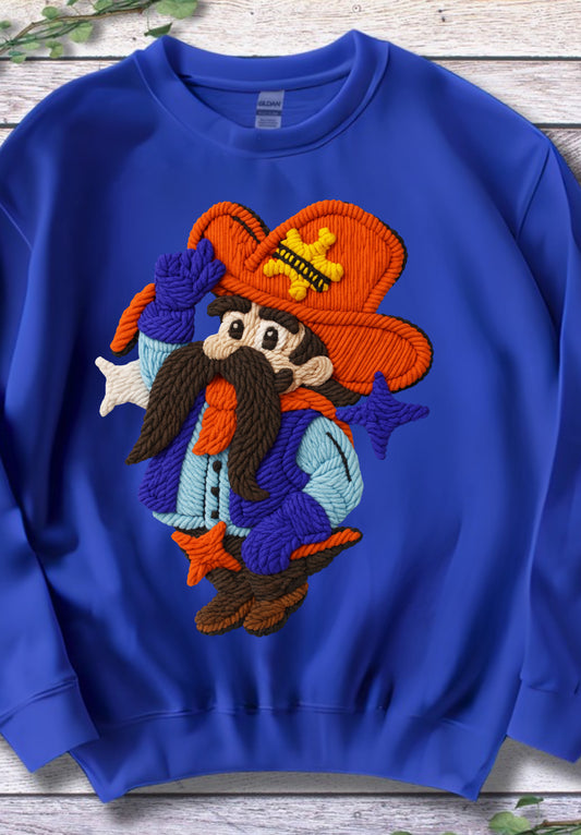 Faux 3D Yarn Marshals DTF t shirt or sweatshirt