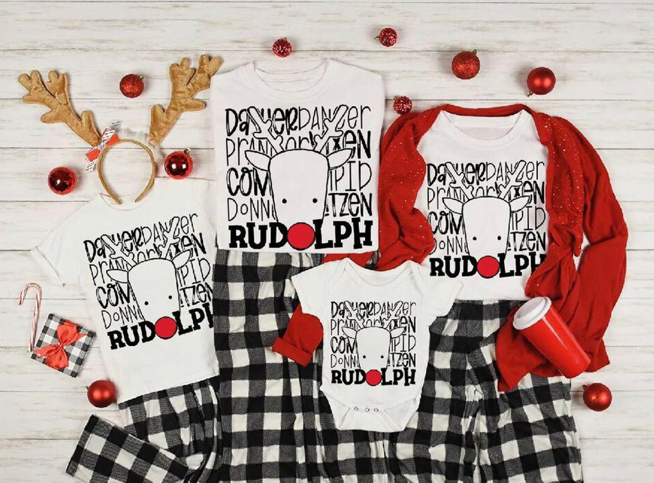 Perfect Family Reindeer T-shirt or sweatshirt