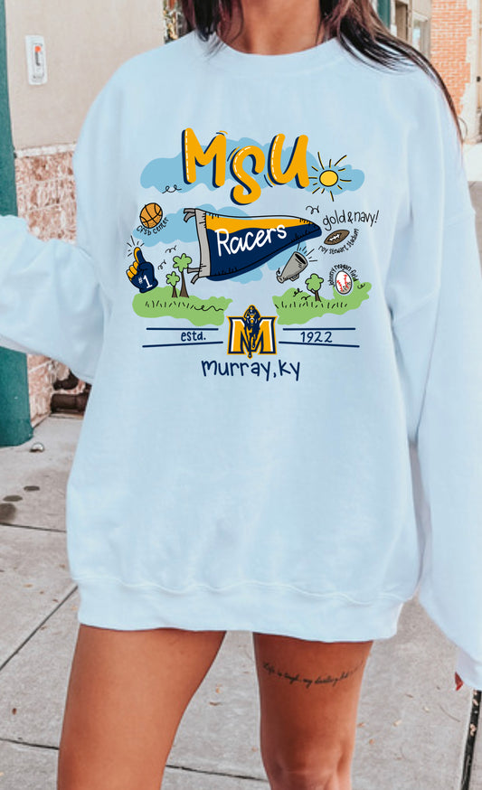 Racers Doodle Spirit Wear