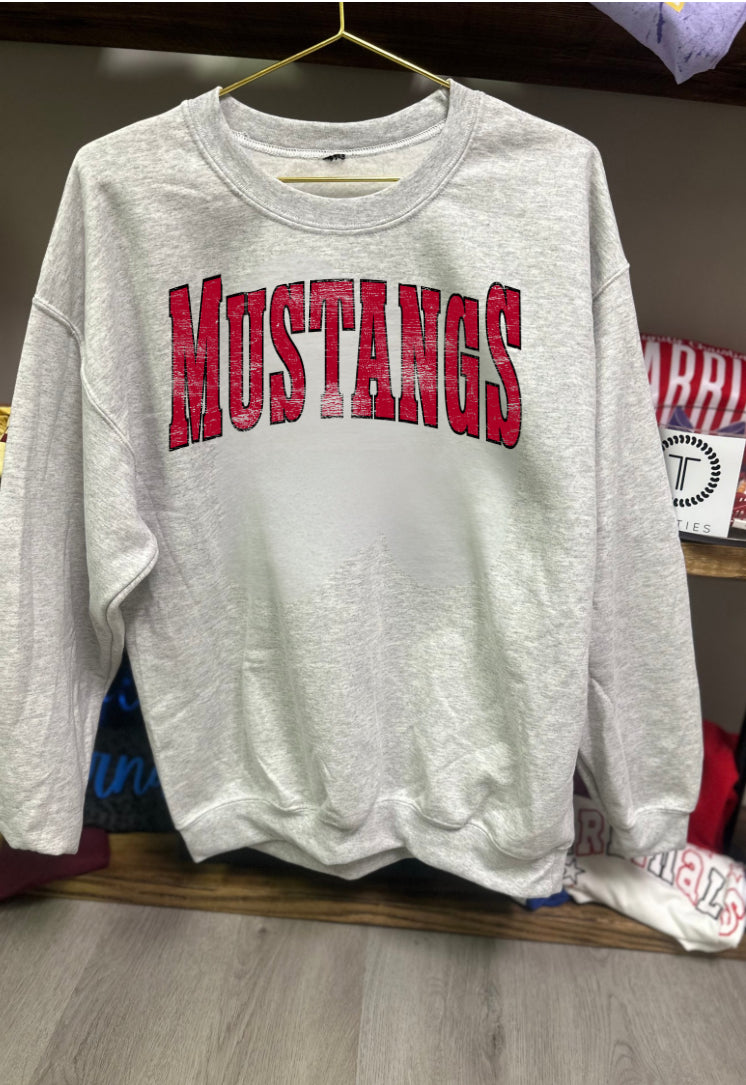 Reversible Sweatshirt Mustangs
