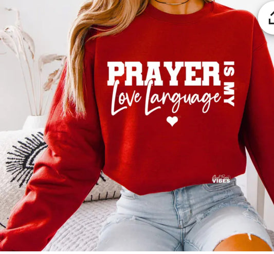 Prayer is my Love Language Valentines