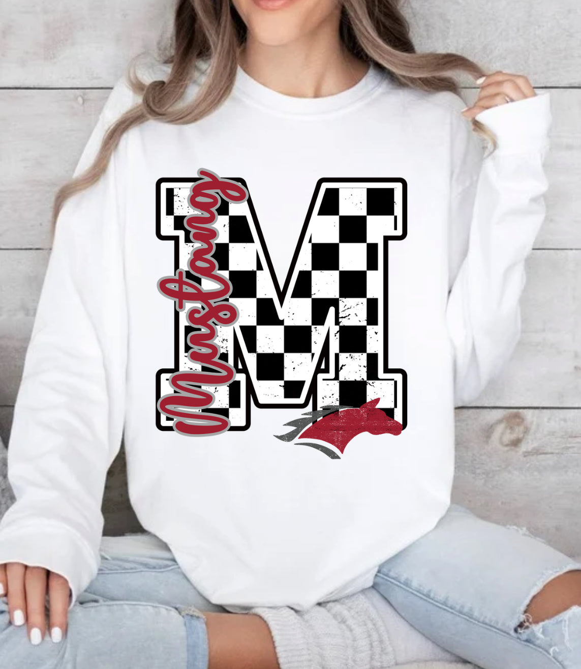 Mustang Checkered Spirit Wear