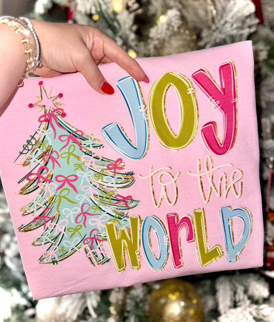 Joy to the World Christmas T-shirt or Sweatshirt