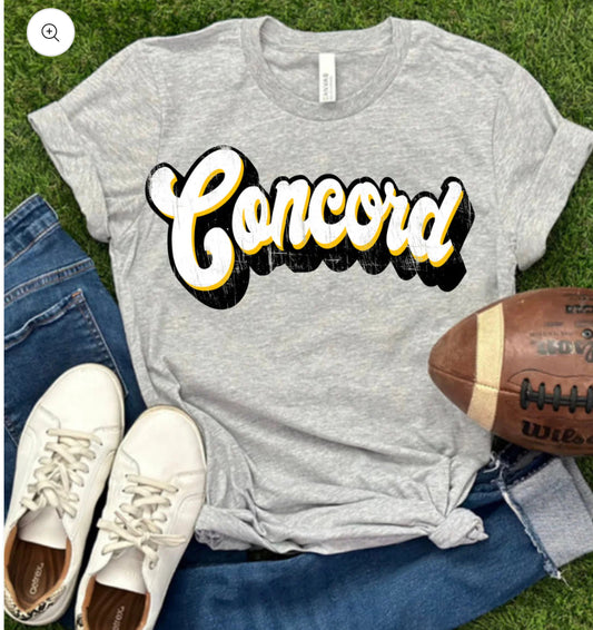 Concord retro Spirit Wear