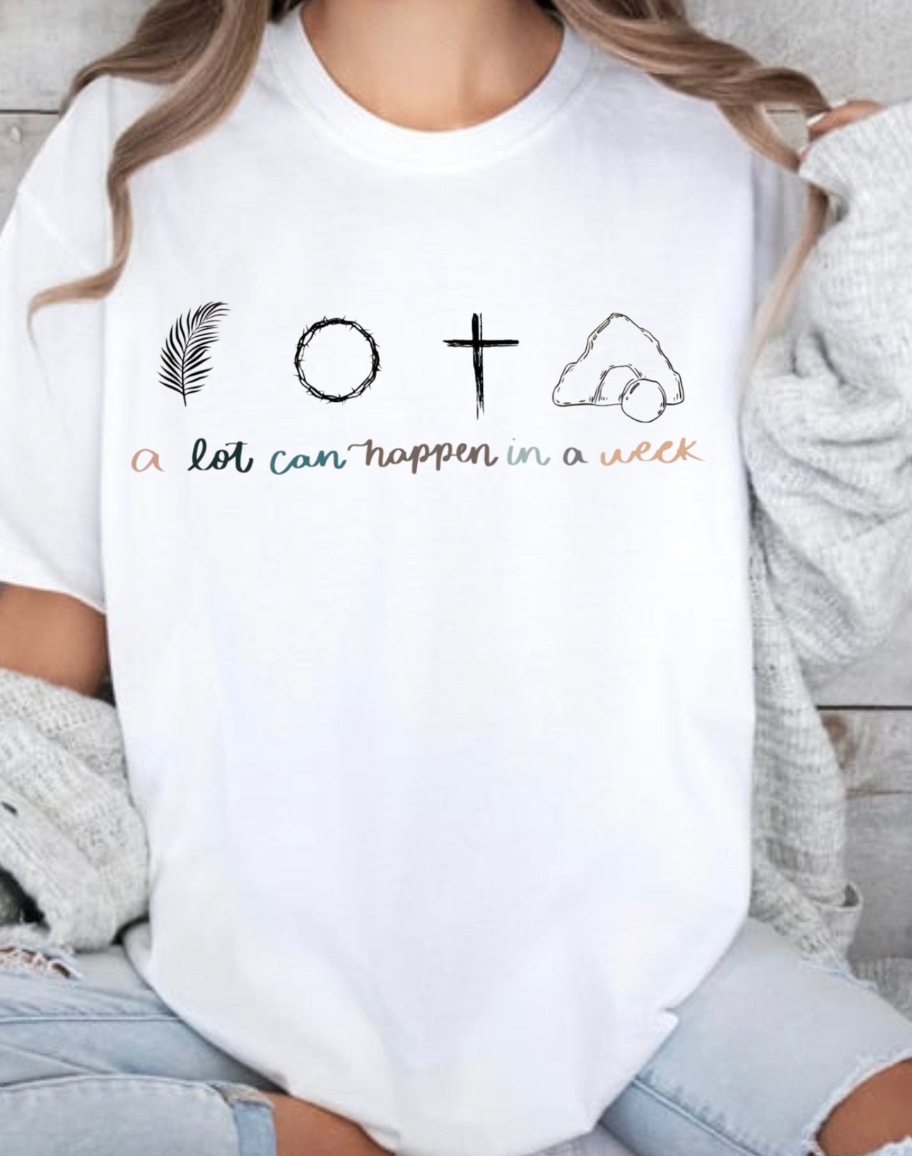 Alot Can Happen in a Week graphic tee sweatshirt