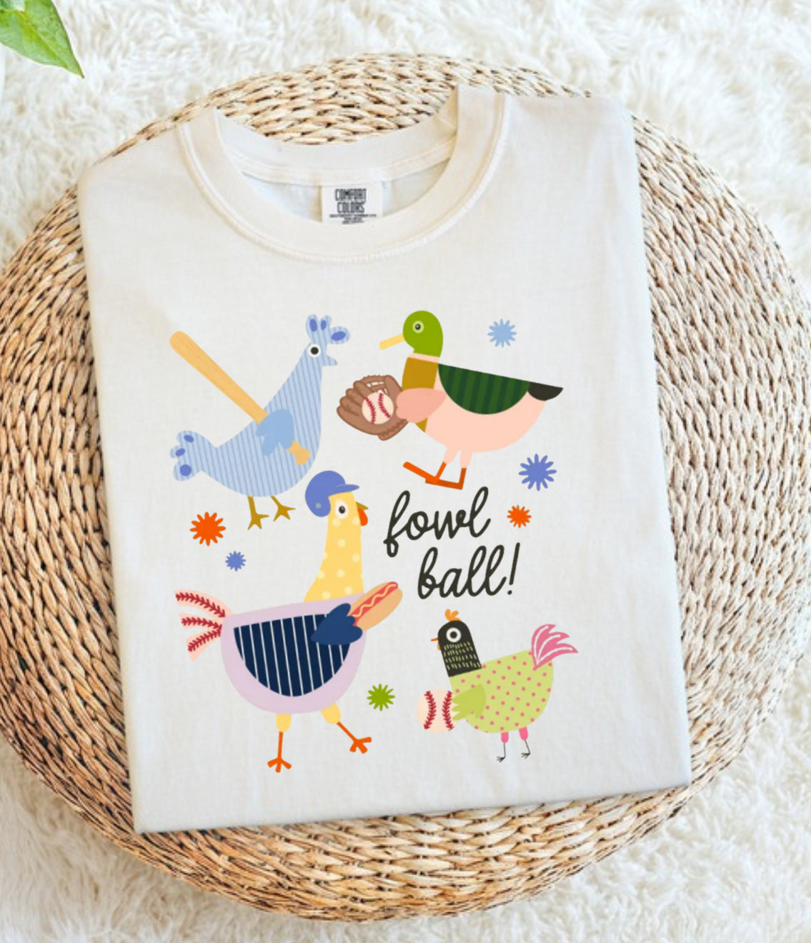 Foul Ball Baseball Mallard