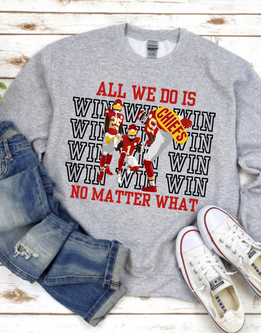 KC All We Do Is Win Spirit Wear